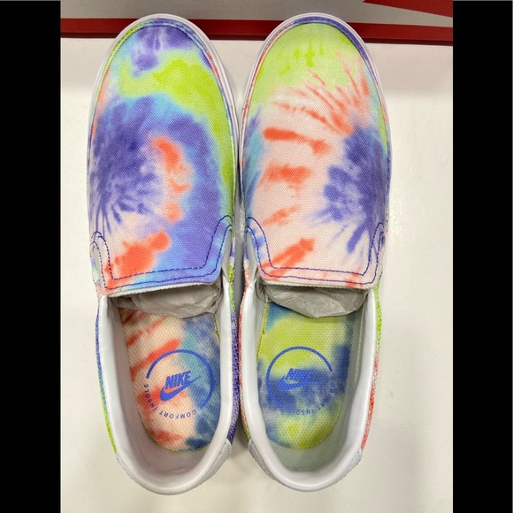 NEW Nike Court Legacy Tie Dye Women’s Sneakers Multicolor Size 7, 7.5, 8.5 - Picture 3 of 10